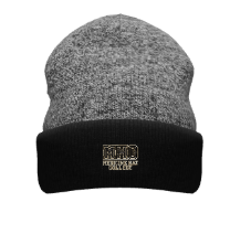 Beanie Two-Tone Cuff Black