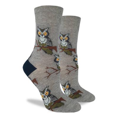 Sock Womens Perching Owl