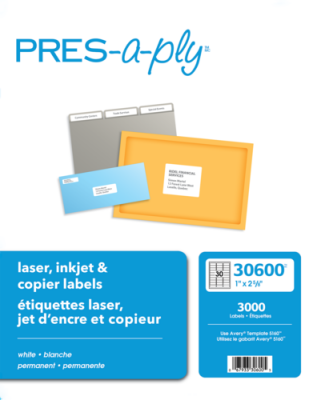 Label 30600 3000/Bx Press