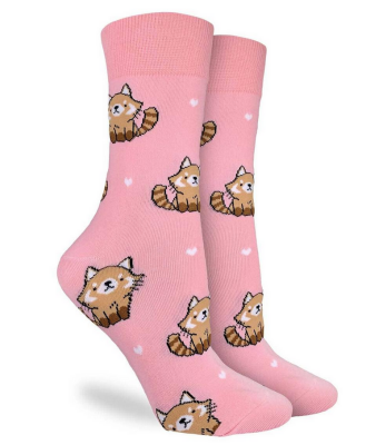 Sock Womens Cute Red Panda