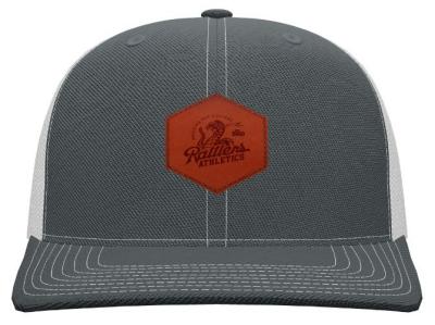 Hat Rattlers Patch Graphite/White