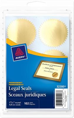 Label Gold Seal 100/Pk