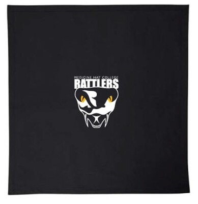 Blanket Stadium Black Rattlers 50x60