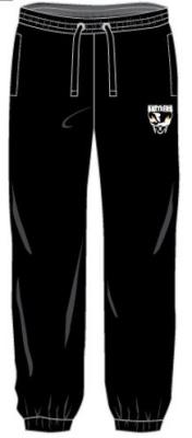 Sweatpant Rattlers Black Xs