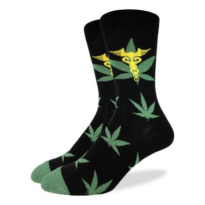 Sock Mens Marijuana Leaf