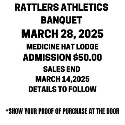 Rattlers Athletics Banquet Tickets