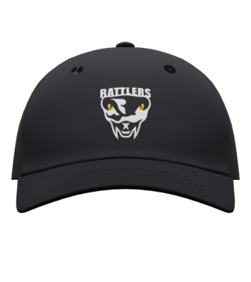 Hat Rattlers Black Dad Cap