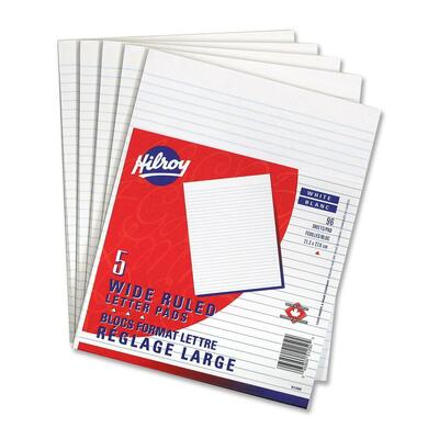 Pad Figuring Wide Ruled